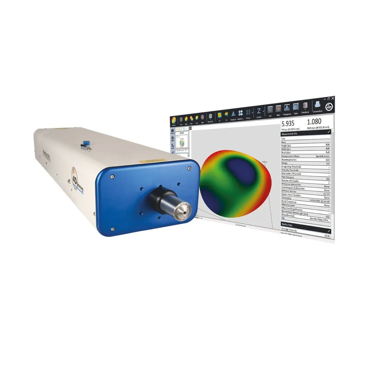 PhaseCam 4030, Rauheitsmessung, Oberflächenprüfung, Interferometer, Optische Messtechnik