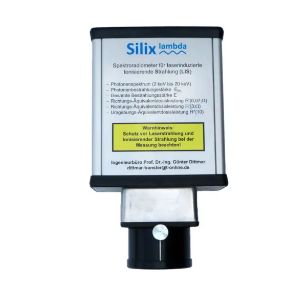 SILIX Lambda Spektro-Dosimeter zur präzisen Überwachung von Ultrakurzpulslasern und Röntgenstrahlung